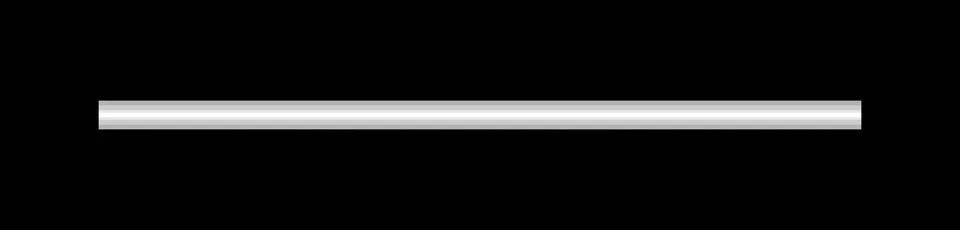 White glowing horizontal light bar Stock Illustration