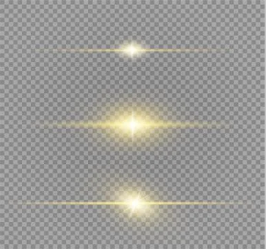 White glowing light burst explosion on transparent background. Vector Stock Illustration