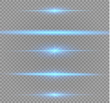 White glowing light burst explosion on transparent background. Vector Stock Illustration
