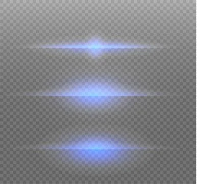 White glowing light burst explosion on transparent background. Vector Stock Illustration