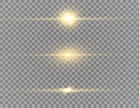 White glowing light burst explosion on transparent background. Vector Stock Illustration