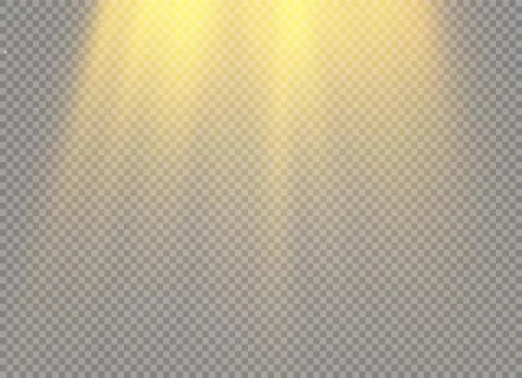 White glowing light burst explosion on transparent background. Vector Stock Illustration