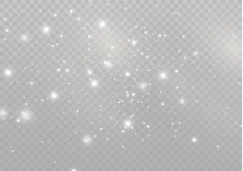 White glowing light burst explosion on transparent background. Vector Stock Illustration