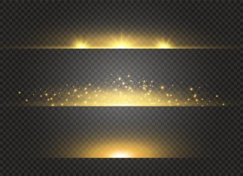 White glowing light burst explosion on transparent background. Vector Stock Illustration