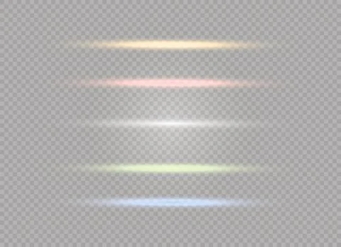 White glowing light burst explosion on transparent background. Vector Stock Illustration