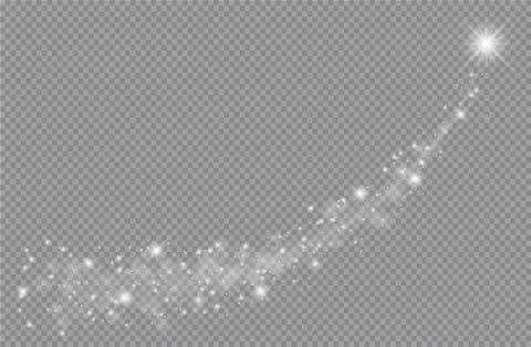 White glowing light burst explosion with transparent. Vector illustration. Illustrazione stock