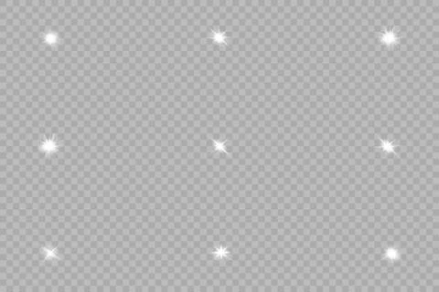 White glowing light explodes Illustrazione stock