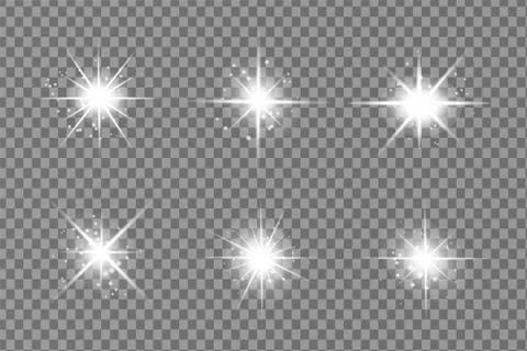 White glowing light explodes 스톡 일러스트