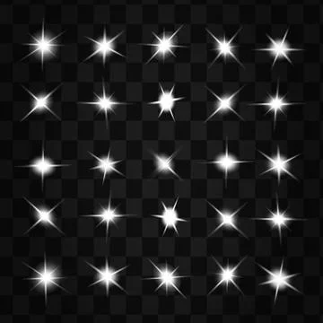 White glowing light explodes Illustrazione stock