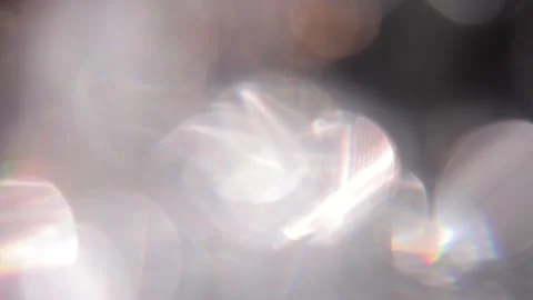 White glowing light leak flaring Vidéo 318664743