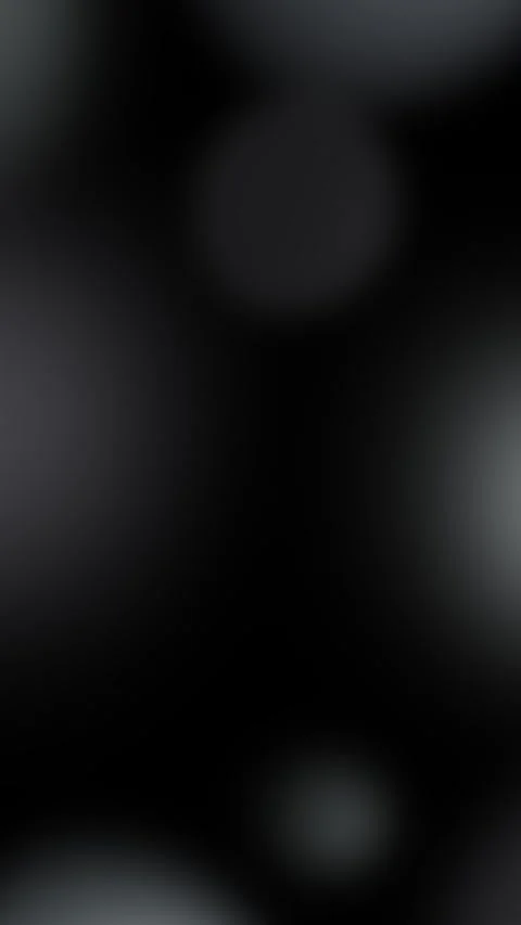 White Glowing Light Motion on Black Background, Abstract Bokeh Light Effect Stock Footage 345590746