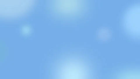 White Glowing Light Motion on Blue Background, Abstract Bokeh Winter Effect Stock Footage 345590372