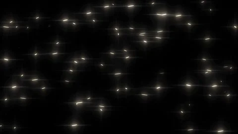 White glowing lights fly up against a dark background. Animated looping Stock Footage 322531823