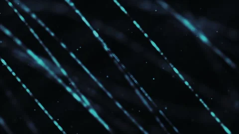 White Glowing Lights Lines Animation Loop  Stock Footage 224935076