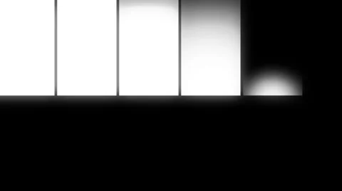 White Glowing Panels Vídeo Stock 36740784