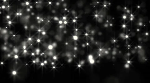 White glowing star particle in random direction  3D render abstract backgroun Stock Footage 65115068
