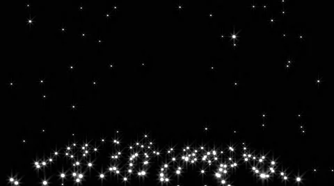 White glowing star particle in random direction  3D render abstract backgroun Stock Footage 65115150