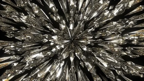 White Gold Glitters 動画素材 102442856