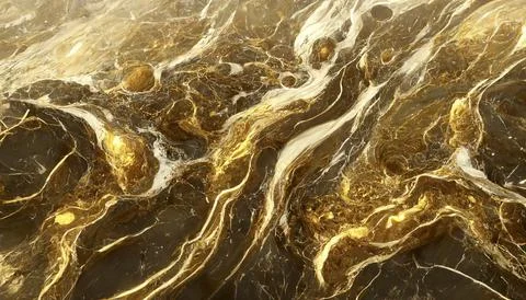 White gold marble texture pattern background with high resolution design for Stock Photos