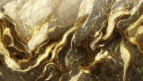 White gold marble texture pattern background with high resolution design for Stock Photos