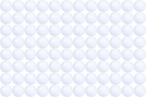 White golf ball pattern, Backgrounds Foto stock