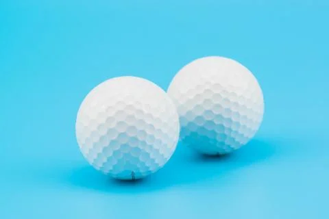 White golf ball Foto stock