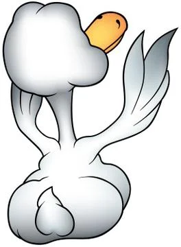 White Goose Stock Illustration