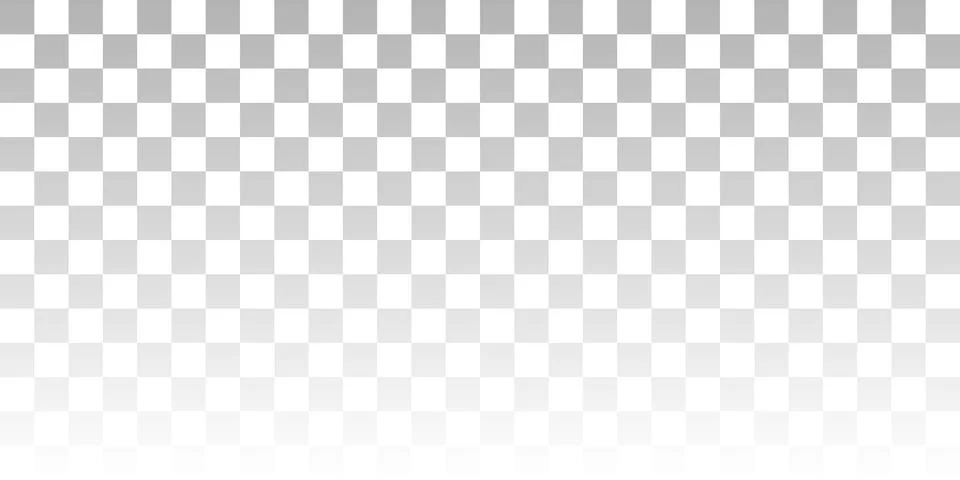 White gradient backdrop on transparency grid Stock Illustration