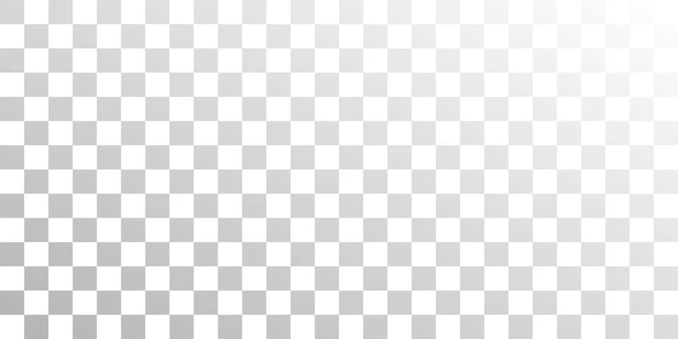 White gradient backdrop on transparency grid Stock Illustration