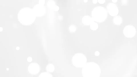 White gradient background features many bright blurry circles Stock Footage 299887484