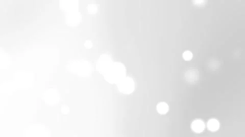 White gradient background features numerous bright outoffocus light circles Stock-Footage 299884234