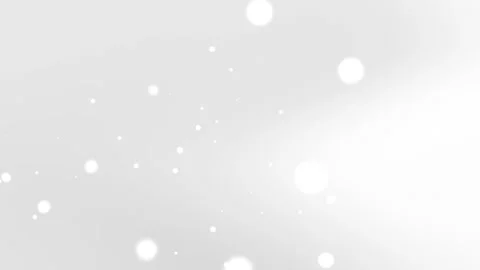 White gradient background features numerous small bright round particles Stock Footage 299884868