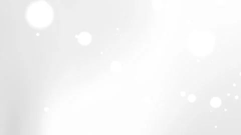 White gradient background features numerous bright blurry circles Stock Footage 299886859