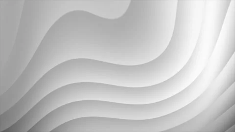 White Gradient Waves element line pattern Video stock 243584370