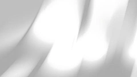 White gradients forming soft flowing curves Illustrazione stock