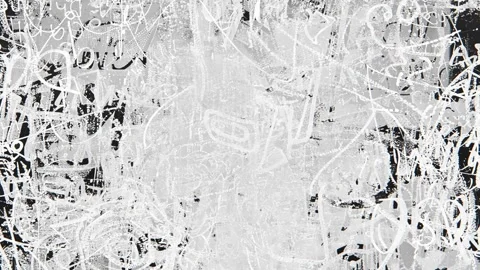 White Graffiti Scribble Grunge Texture Seamless Loop Vidéo 328372497
