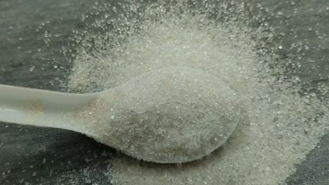 White granulated sugar 動画素材 296473687