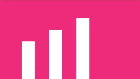 White Graph Bar Animation Stock Footage 276150050