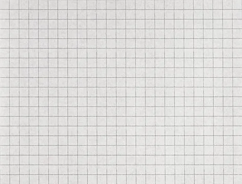 White graph paper background with precise grid lines, perfect for math sketch Stock Photos