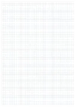 White graph paper background. Template sheet of coordinate paper with grid li Stock Illustration
