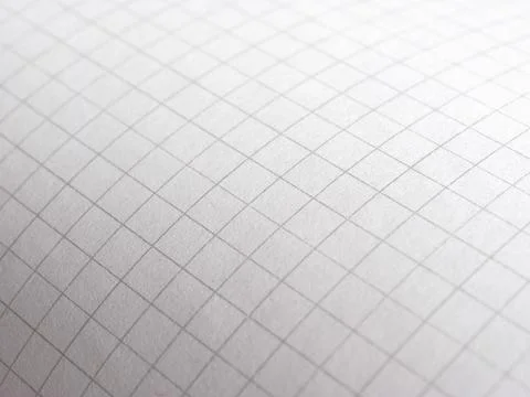 White graph paper texture background Stock Photos