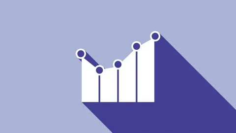 White Graph, schedule, chart, diagram, i... | Stock Video | Pond5