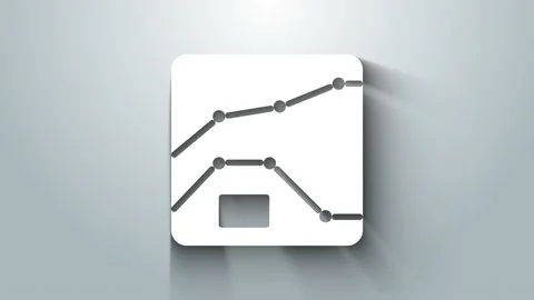 White Graph, schedule, chart, diagram, i... | Stock Video | Pond5