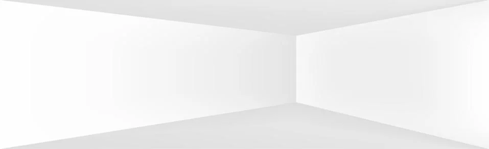White with gray panoramic studio background with white glow - Vector Stock Illustration
