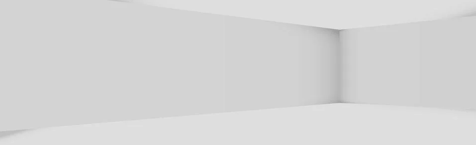 White with gray panoramic studio background with white glow - Vector Stock Illustration