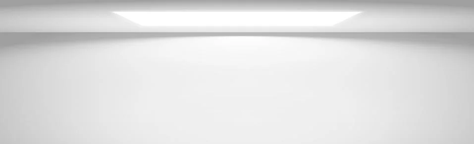 White with gray panoramic studio background with white glow - Vector Stock Illustration