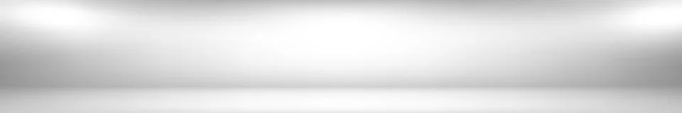 White with gray panoramic studio background with white glow - Vector Stock Illustration