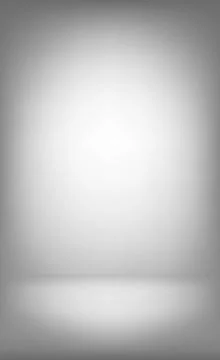 White with gray panoramic studio background with white glow - Vector Stock Illustration
