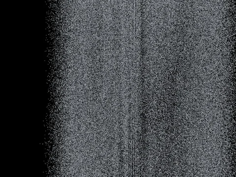 White-gray sand transition particles motion effect Video stock 76984727