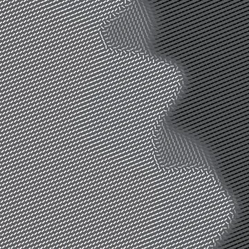 White-gray small dotted 3D pattern on a dark green background Illustrazione stock